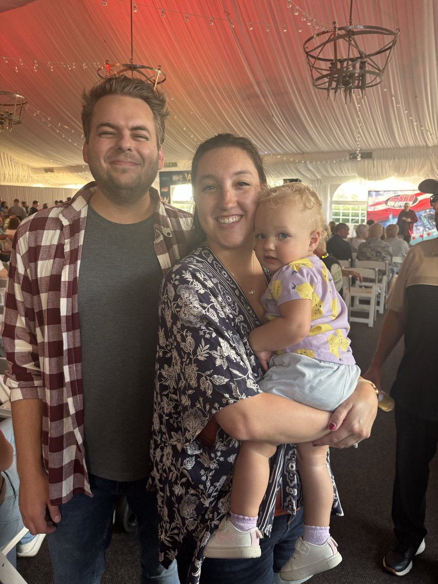 Triciatyler24's tweet photo. @Juhstink @AM560TheAnswer - Loved seeing you and your cute family!! Started this tradition last year…2025 &amp; 2026… https://t.co/YXWRnKuOW5