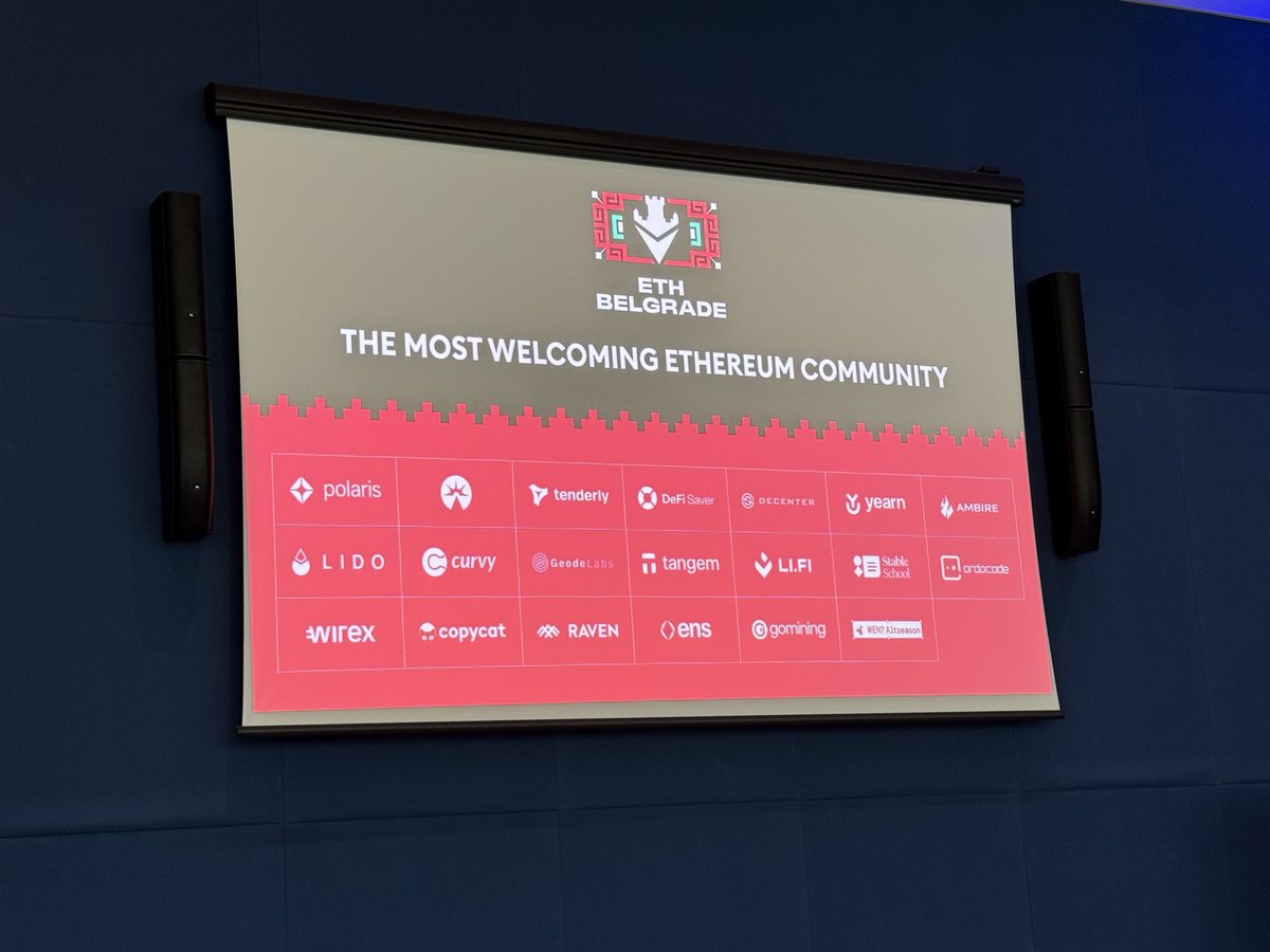 v3v_ventures's tweet photo. Belgrade Blockchain Week @belgradebw 🇷🇸

Two co-hosted side events, a VC panel, and a week spent with founders and investors across the @solana and @ethereum ecosystems — a busy week for V3V Ventures at Solana Summit Serbia and @ethbelgrade.

We co-hosted two founder × investor gatherings around Solana Summit:

• The Solana Mixer, together with @SuperteamBLKN and Elevator Ventures

• A second gathering co-hosted with @superteam, focused on bringing together the Solana Summit Demo Day founders and investors including @RockawayX and @AccVentures

Furthemore, V3V Partner Stan Nedic (@0xstajus) participated in the Solana Summit VC panel and the VIP / Speaker Dinner, as well as @ethbelgrade and other gatherings throughout the week.

It was great to spend time with the @SolanaFndn, @superteam, @solflare, @TenderlyApp, @DeFiSaver, @0xCurvy and many others.

Belgrade hosted 45+ side events running across the week, but more importantly, a genuinely strong concentration of founders, capital and ecosystem talent.

The Balkans continue to be one of the more underrated Web3 pockets in Europe — and one we’re happy to keep showing up for.

Shoutout to @SuperteamBLKN and @ethbelgrade for putting up a great show 👏
