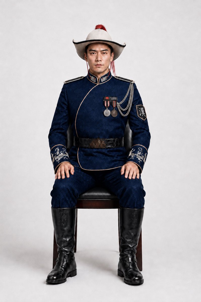 JiTang67719's tweet photo. 我設想的漢人軍服 https://t.co/jeXGCnXGJs
