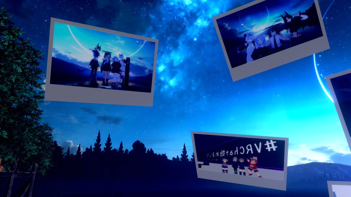 Chanera9123's tweet photo. 一週間の思い出を集めてみた！写真撮影楽しい！  

#VRCha https://t.co/G8vQlToo9C