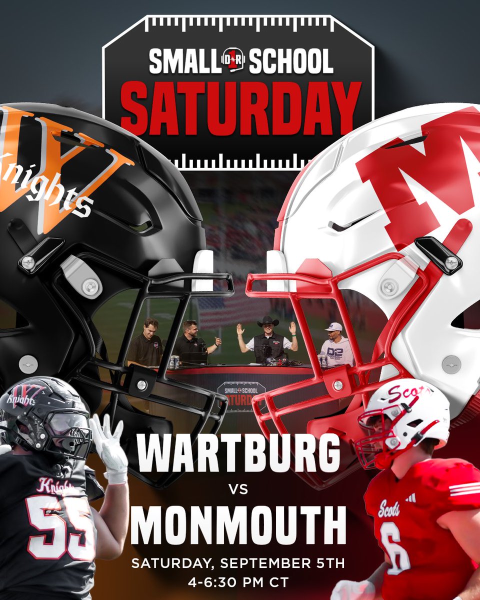 D1_Rejects's tweet photo. 𝒈𝒆𝒕 𝒕𝒉𝒆 𝒃𝒂𝒈𝒑𝒊𝒑𝒆𝒔 𝒓𝒆𝒂𝒅𝒚 🗣️

We’ll be LIVE from Monmouth IL ahead of @RollScotsFB vs @WartburgFB this weekend for a clash between two conference champions 🙌

#SmallSchoolSaturday | #D3FB https://t.co/zqNjgcw4nH
