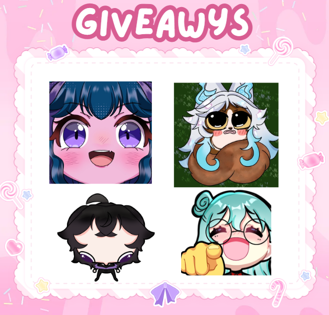 ItsLuniLabs's tweet photo. I FINALLY went around to do the giveaway!!
i hope you guys enjoy the arty please dm me so i can send you the png and sadly some that won deleted or changed their acc so i wasn't able to draw some but if i missed any please lemme know https://t.co/rQm8Kfm8Nu