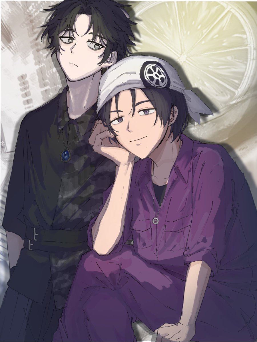 tou_azuki's tweet photo. #藍黄色ニトレモ #高生宅 https://t.co/ikb4ur27Kb