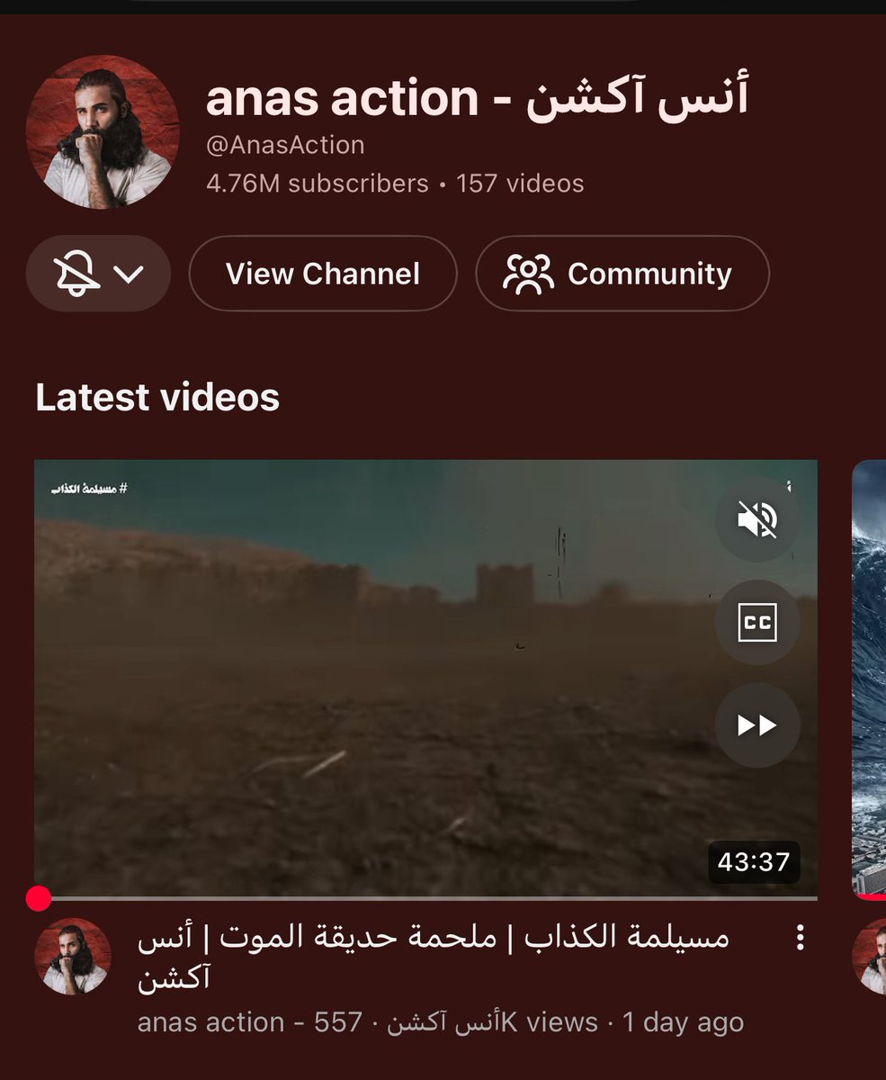 6x7z1_'s tweet photo. بزمن المحتوى الملل والمكرر باليوتيوب 

في شخص يغرد بالسرد وحيدا 

تتابع 40-50 دقيقه من مقاطعه بوقت واحد وانت ما تلاحظ الوقت 

انس اكشن ايقوني ما شاء الله https://t.co/LFXplxotSe
