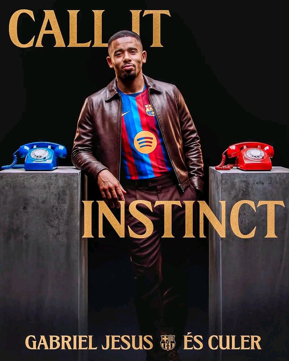 HenryJohn187333's tweet photo. 🚨💥🔴 Barcelona have officially confirmed the signing of Gabriel Jesus from Arsenal for a total package of up to €14.5m and the Brazilian forward is now ready to bring his magic to the Spotify Camp Nou as a new adventure begins in La Liga🇪🇸🔥
#Arsenal #GabrielJesus #FCBarcelon https://t.co/LlzJOm65So