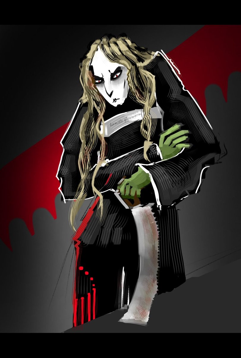 Kamidogw's tweet photo. Infection is no joke 🩸

#fearandhunger #funger #enki #art #sketch https://t.co/SCKZnus9ol