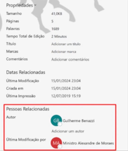 republiqueBRA's tweet photo. 🚨 📑 EITA! Metadados do contrato de R$ 131 milhões firmado entre o escritório da advogada Viviane Barci e o dono do Banco Master, Daniel Vorcaro, extraídos do celular do banqueiro, mostram que a última versão do documento foi editada pelo ministro Alexandre de Moraes (STF). https://t.co/jjyqus7BY3