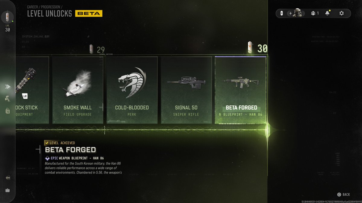 ZanyJacob's tweet photo. update: I have reached max rank and maxed out the M4 https://t.co/aklOR8uB4y