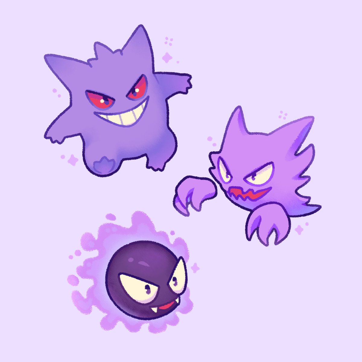 _binnybun_'s tweet photo. spooky bois 💜#pokemon https://t.co/ZoV866hiaj