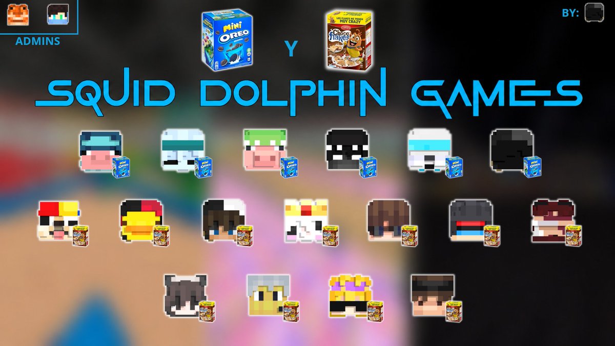 ChokoFlakesTeam's tweet photo. ESTOS SON LOS CHOKOFLAKERS Y OREOS QUE ESTARAN HOY EN

Squid Dolphin Games 🐬 https://t.co/h99clWBUVN