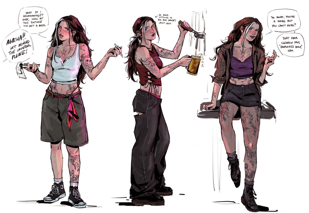 evgar_'s tweet photo. a couple of cool outfits for my girl https://t.co/rpb4zT2R6K