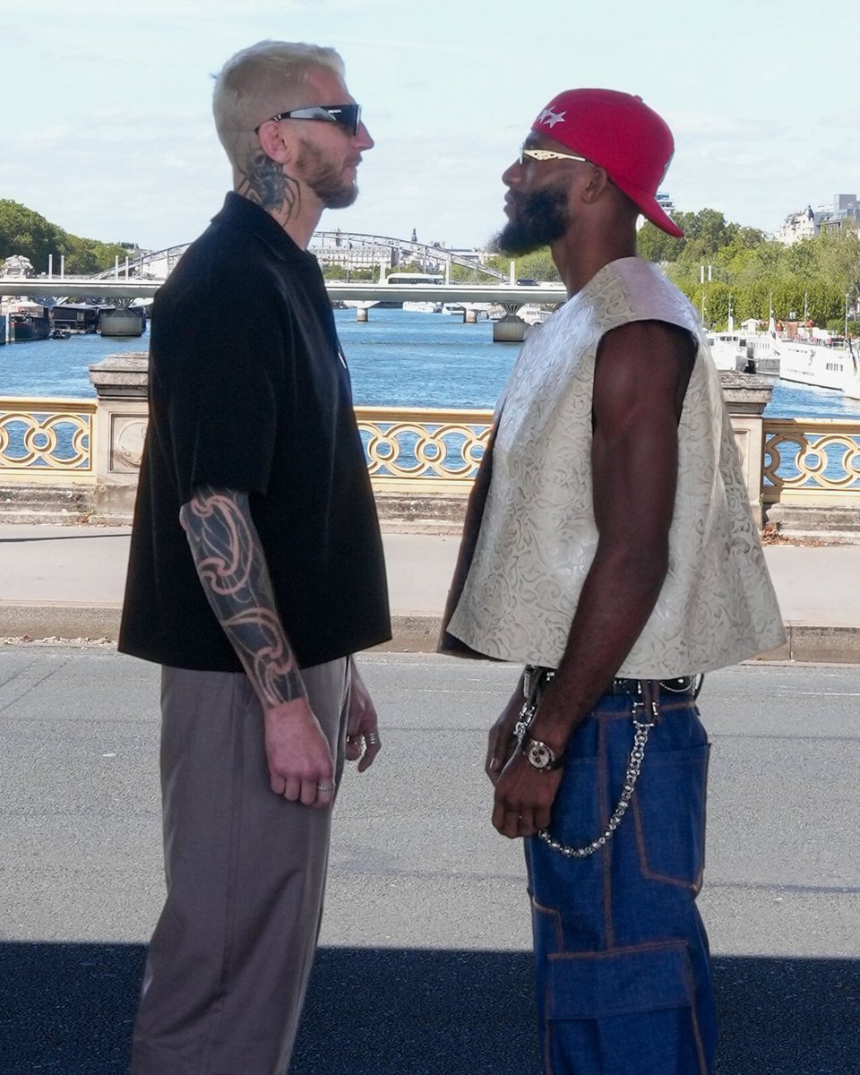 ufc's tweet photo. Face to face 

@danthehangman vs @SalahdineP 

[ #UFCParis | SEP 5 | LIVE on @paramountplus ] https://t.co/2OdFSSeIAs