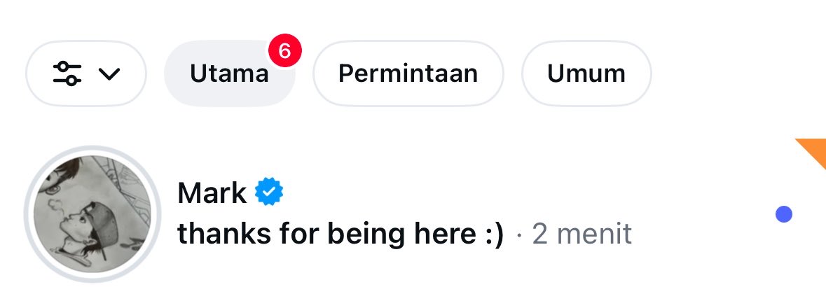 ohyulmiaw's tweet photo. JUJUR GEMETERRR BNGT DAPET DM BEGINI DARI MARK😭😭🫶🏻💙 ini mah markf nambah 1M lama lama https://t.co/Lrdm5lrFxn
