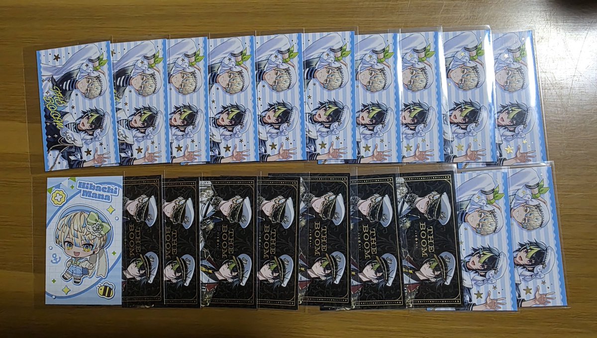 Kurousagi_dei's tweet photo. 20枚買ったやつ届いてたの今日開封したんだけどシャッフル失敗しすぎじゃない？ https://t.co/fl7Ee3k53n