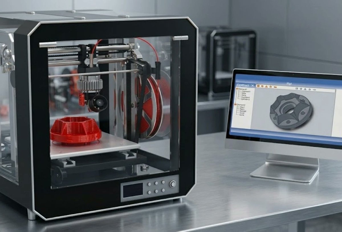 HVHDesigner's tweet photo. CAD and CAM get mentioned together, but they play different roles.

CAD defines what a part is: shape, dimensions, tolerances.
CAM defines how it's made: toolpaths and machine instructions.
Full breakdown https://t.co/4gsvCkwo2P
#CAD #CAM #Manufacturing https://t.co/E1VpsSEXzF