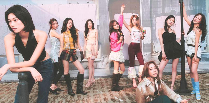 kchartsmaster's tweet photo. Most popular girl group songs on MelOn each month in 2026:

January: NMIXX - Blue Valentine
February: KiiiKiii - 404 (New Era)
March: IVE - BANG BANG
April: Hearts2Hearts - RUDE!
May: Hearts2Hearts - RUDE!
June: I.O.I - Suddenly
July: I.O.I - Suddenly
August: RESCENE - LOVE ATTACK