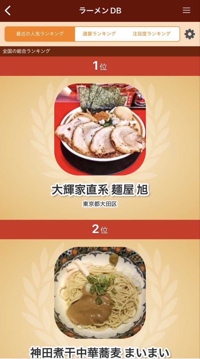 menyaasahi001's tweet photo. 皆様有難う御座います🙇ラーメンDBの最近人気ランキングで当店が【全国1位に】😭嬉しすぎて涙が出ちゃいます！
ご来店頂いたお客様の応援📣の成果です🙇引き続き精進致します https://t.co/99rdEkuSjt