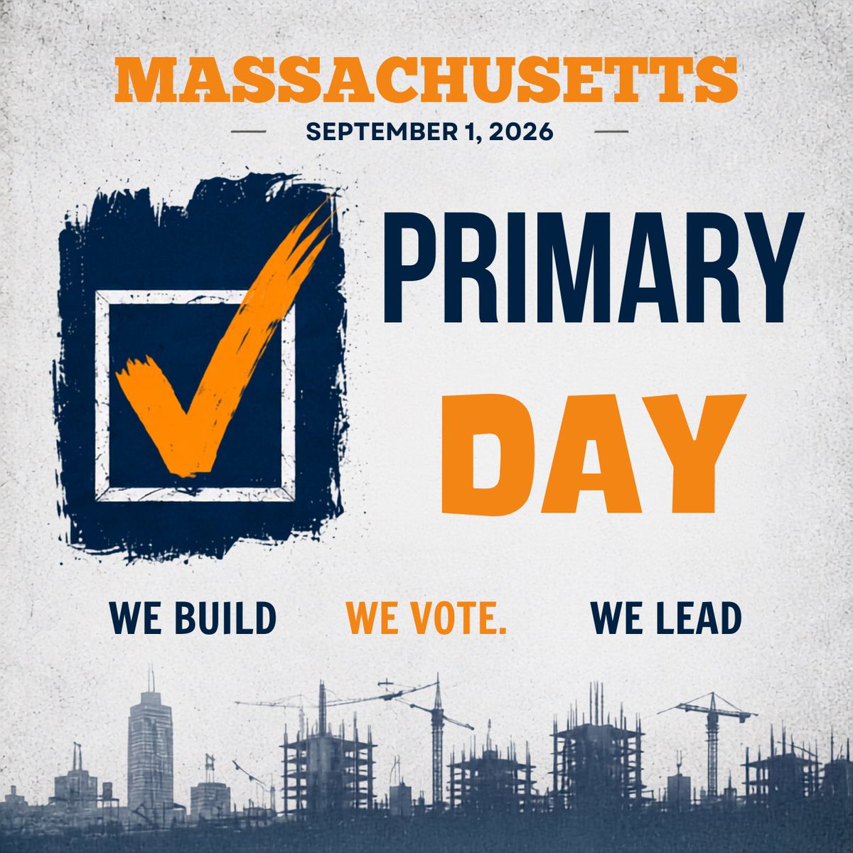 LIUNANewEngland's tweet photo. TODAY is Primary Day in Massachusetts! ๐ณ๏ธ
Your voice matters, make a plan, get to the polls, and cast your vote.
Letโs make our voices heard and help shape the future of our communities.
@LIUNA builds. LIUNA votes.
LIUNA leads. ๐ช
#PrimaryDay #Massachusetts #GOTV https://t.co/pQI6En45On