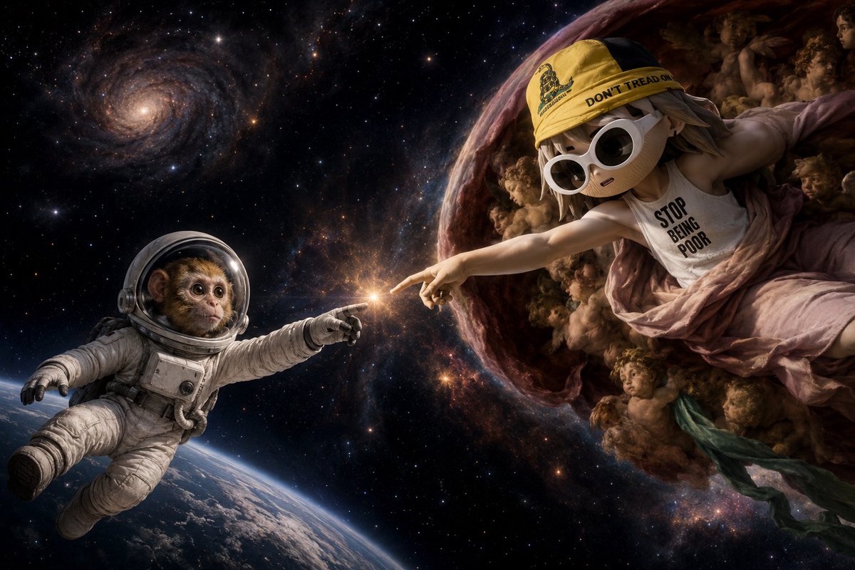 shrlockmeme's tweet photo. @a1lon9 we know you know we know 
$moonkey ❤️ https://t.co/47g5W2sxKR