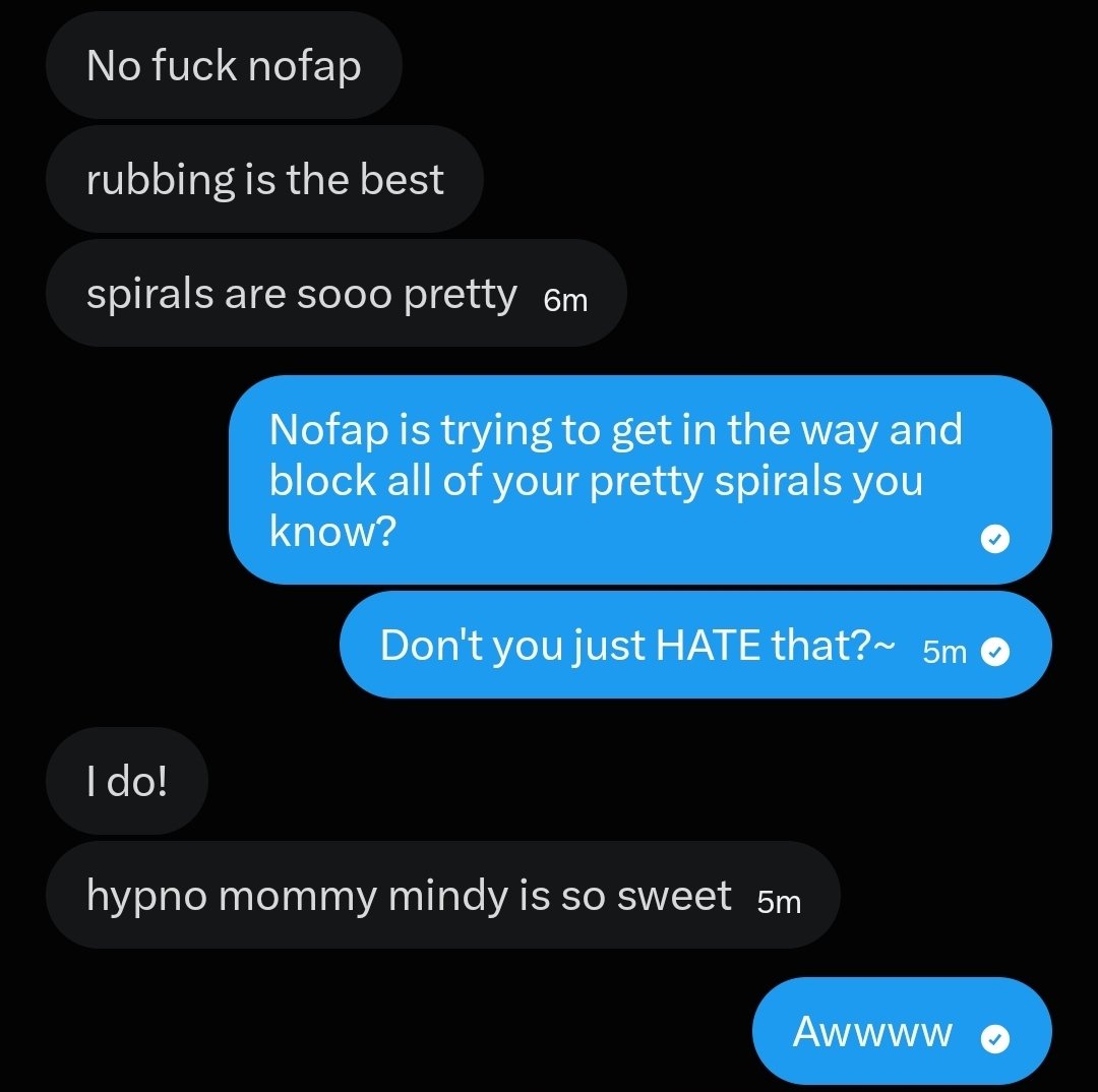 Hypnosis_maid's tweet photo. First post in literal years and it's interacting with a nofapper and having this happen, opppsieeesss my baaaad. Sorry not sorry ig~ 🤭 #nofap #yesfap #goon #edge #gooner #goonette #relapse https://t.co/PNfFL7Qhbs
