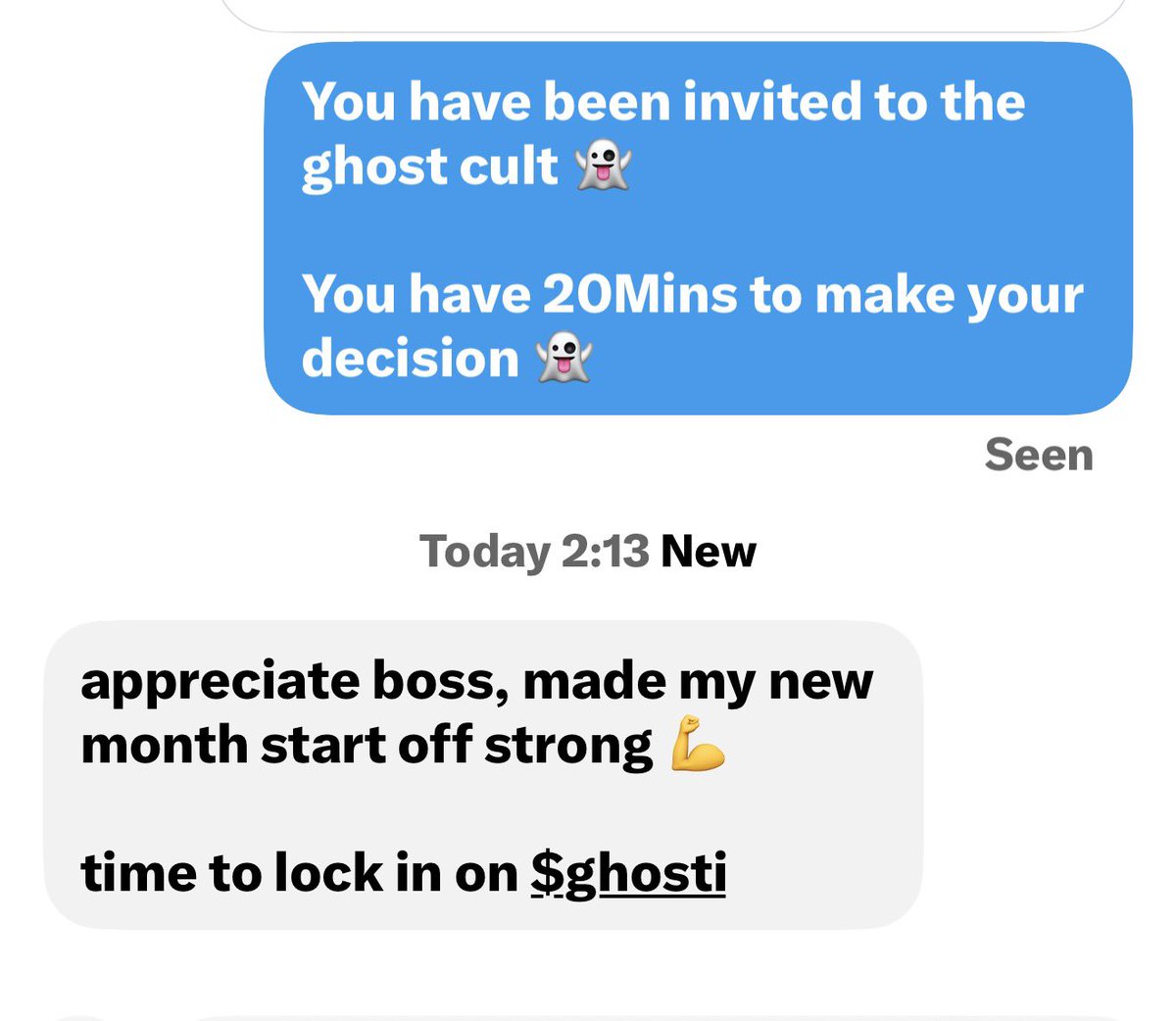 Lordvibezzz's tweet photo. i’ve started sending out invites to people that holds $GHOSTI and supports $GHOSTI in any form 

theres currently a 500K $GHOSTI on ground for those in the $GHOSTI community

these guys will be spoilt with lot of incentives 

drop proof you hold $GHOSTI and drop proof on your support in the last 5 days for me to send you invite