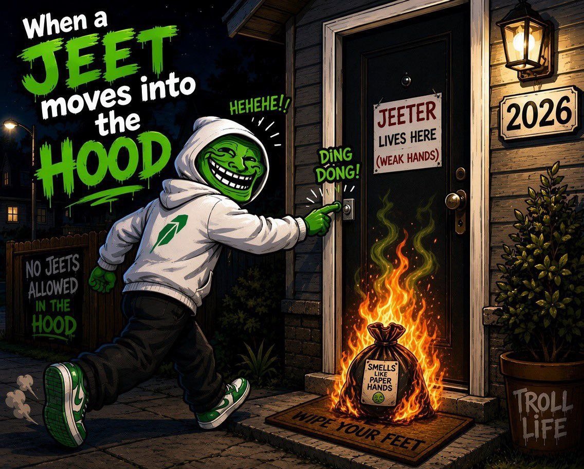 MartinBara11766's tweet photo. You can’t Troll a #trollinhood we see through 🐂 💩 😝 we are Trolls. Jeets and bad actors, time to go 🤣 done the afraid now!

0xa206753eb19D8E3F9Ae3313ADb467BdC2a7a4d90 https://t.co/9JwXXkGWjX