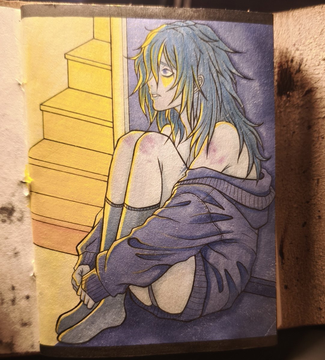 JuLi1183641's tweet photo. OC stuck in da basement π€
---
#stradebtd #strade #ykmet #ykmetstrade #btd #traditionalart #sketchbookart #fanart #journalart #multifandom #markerart https://t.co/h0X0Cnfw81