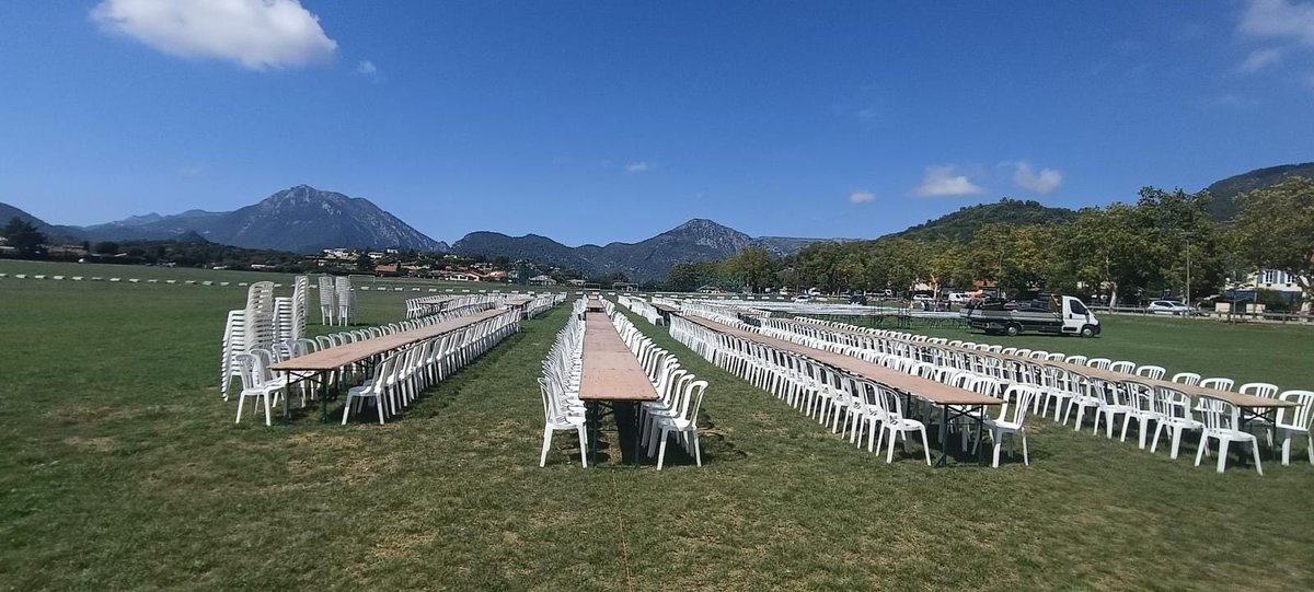 eciotti's tweet photo. Les premiers préparatifs sont en cours à Levens pour ma grande rentrée politique pour laquelle 5 000 personnes sont déjà inscrites à ce jour !

Je vous attends nombreux ce samedi 5 septembre dès 10h30 pour un moment fort autour des valeurs que nous avons en partage. Ensemble, préparons l’alternance qui permettra le redressement de la France !