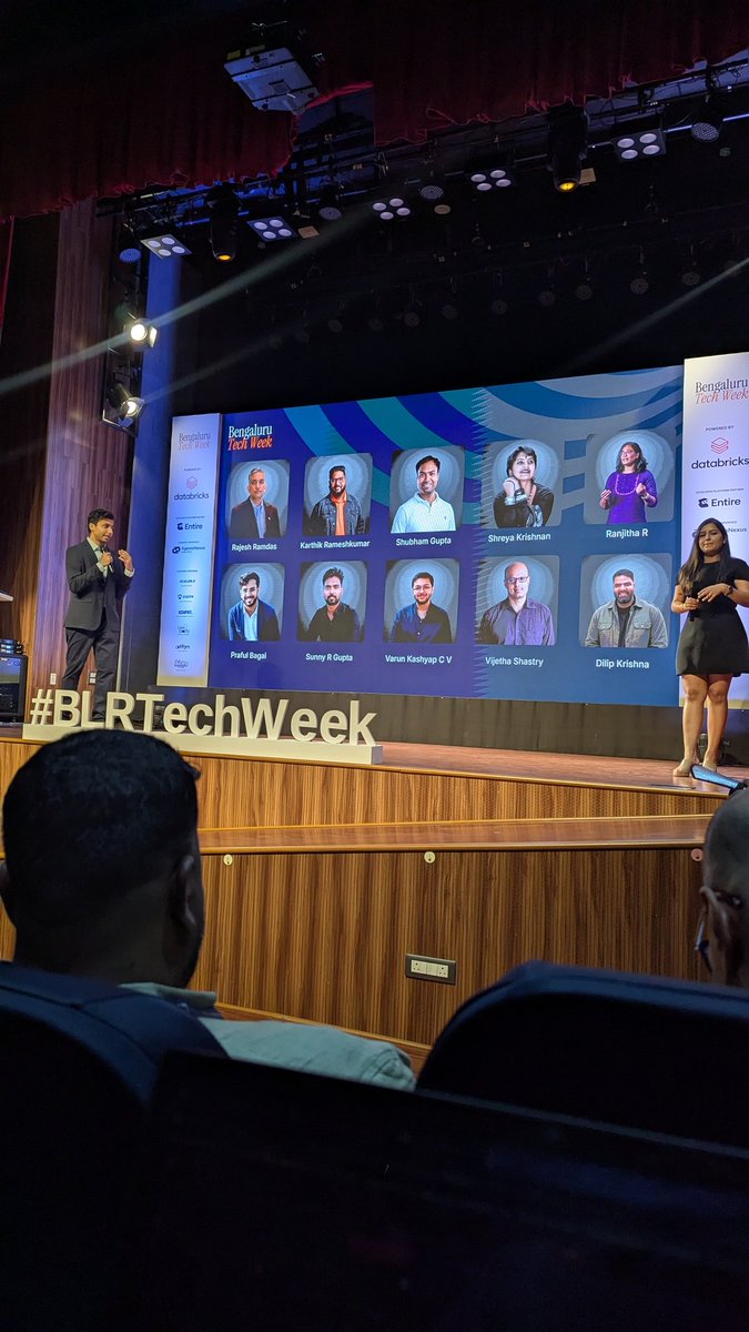 CodeSpellcastX's tweet photo. Back to events : )

BLR TECH WEEK!!!

#BLRTechWeek 
 @blrtechweek, @databricks and @entireio https://t.co/wgnJn2XZuE