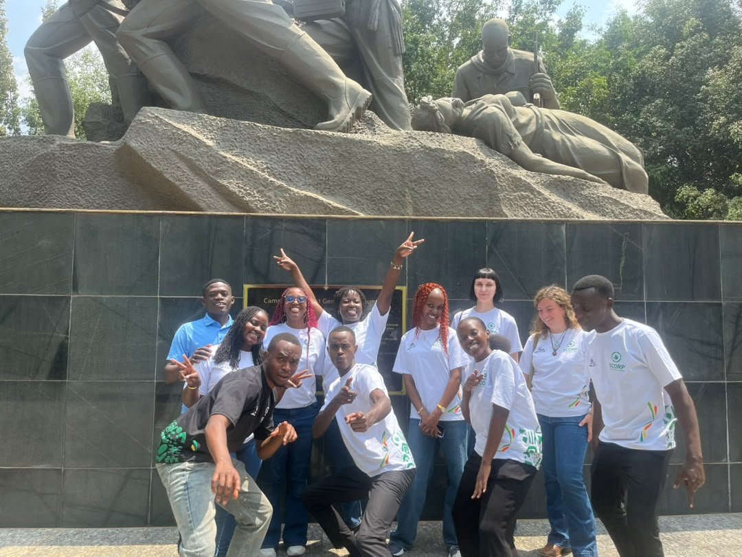 prospermazimpak's tweet photo. Day 1 of #GoSCORPRwanda2026 🇷🇼 took us to the Rwanda Parliament Museum, where history became a space for reflection, learning and connection. Grateful to share this experience with SCORPions from 🇷🇼 Rwanda, 🇰🇪 Kenya, 🇬🇭Ghana 🇵🇱 Poland, 🇸🇸 South Sudan &amp; 🇫🇷 France.
#GoSCORP #IFMSA https://t.co/mNsVuvFe1p