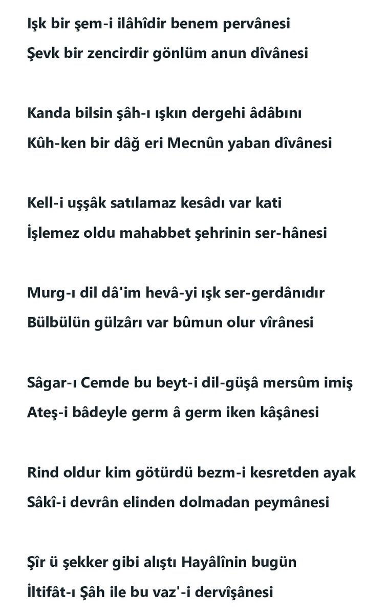 ihsanfazlioglu's tweet photo. Işk bir şem’-i ilâhîdür benem pervânesi https://t.co/F09teczkGr