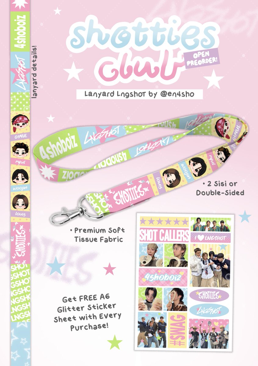 en4sho's tweet photo. 𝒮 hotties club open pre-order . . . 𖦹 🍎  
𝘭𝘯𝘨𝘴𝘩𝘰𝘵 𝘭𝘢𝘯𝘺𝘢𝘳𝘥 𝘣𝘺 @en4sho 

​​🛒 idr 35k (every purchase includes a 𝗳𝗿𝗲𝗲 A6 glitter sticker sheet)
🍊 sisa co by oren
🗓️ po period: 1 - 19 sept
🔗 order link: https://t.co/KixHbDyozm 

details on poster &amp; gform <3 https://t.co/KVhqrIyBDl