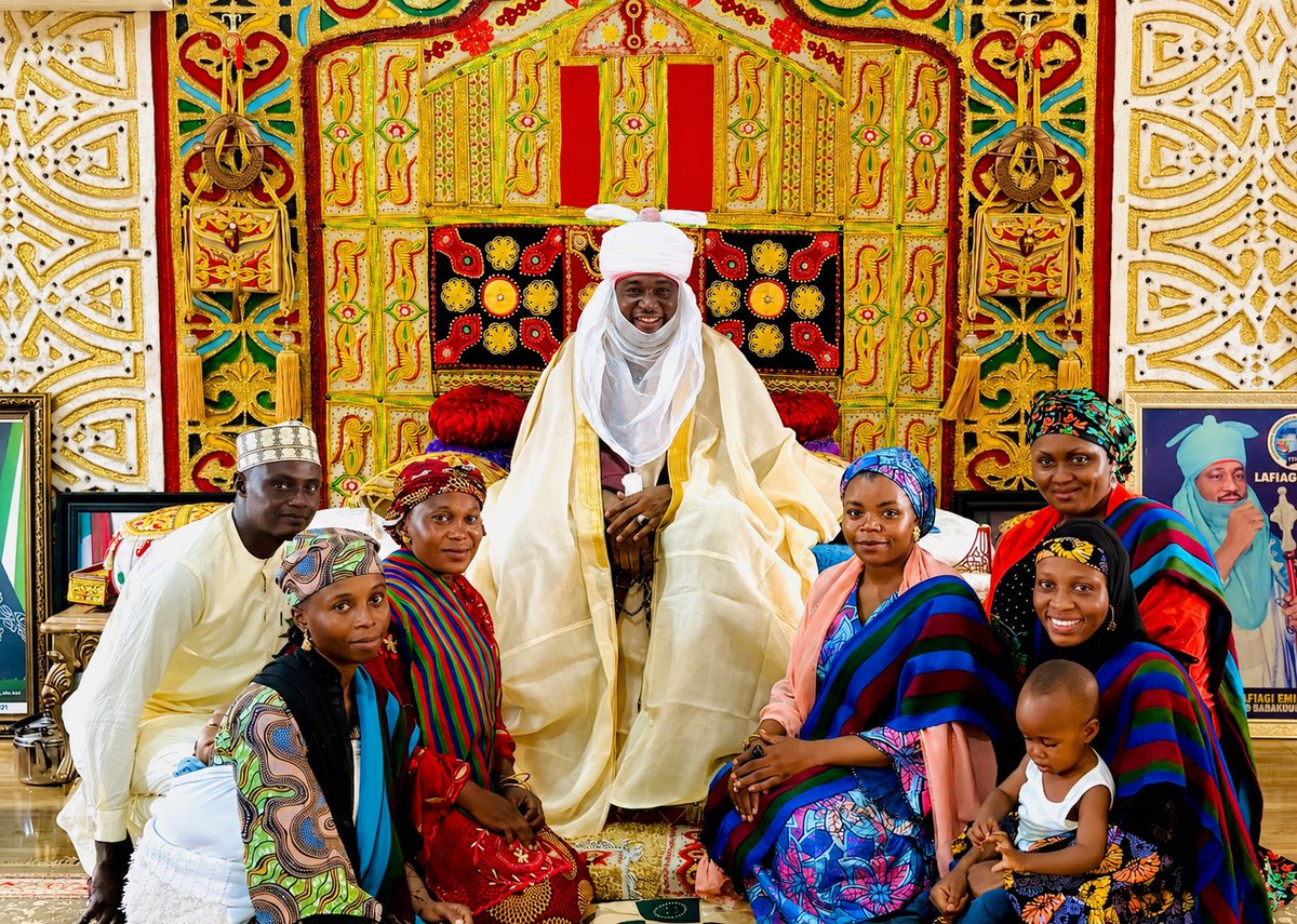 NupeWINS's tweet photo. Yesterday, we had the privilege of meeting with His Royal Highness, the Emir of Lafiagi, to formally present our Grassroots Digital Readiness Programme &amp; share our vision for empowering young people through digital skills, Tech &amp; innovation.

#NupeWINS #GrassrootsDigitalReadiness https://t.co/X6W7W9rUVV