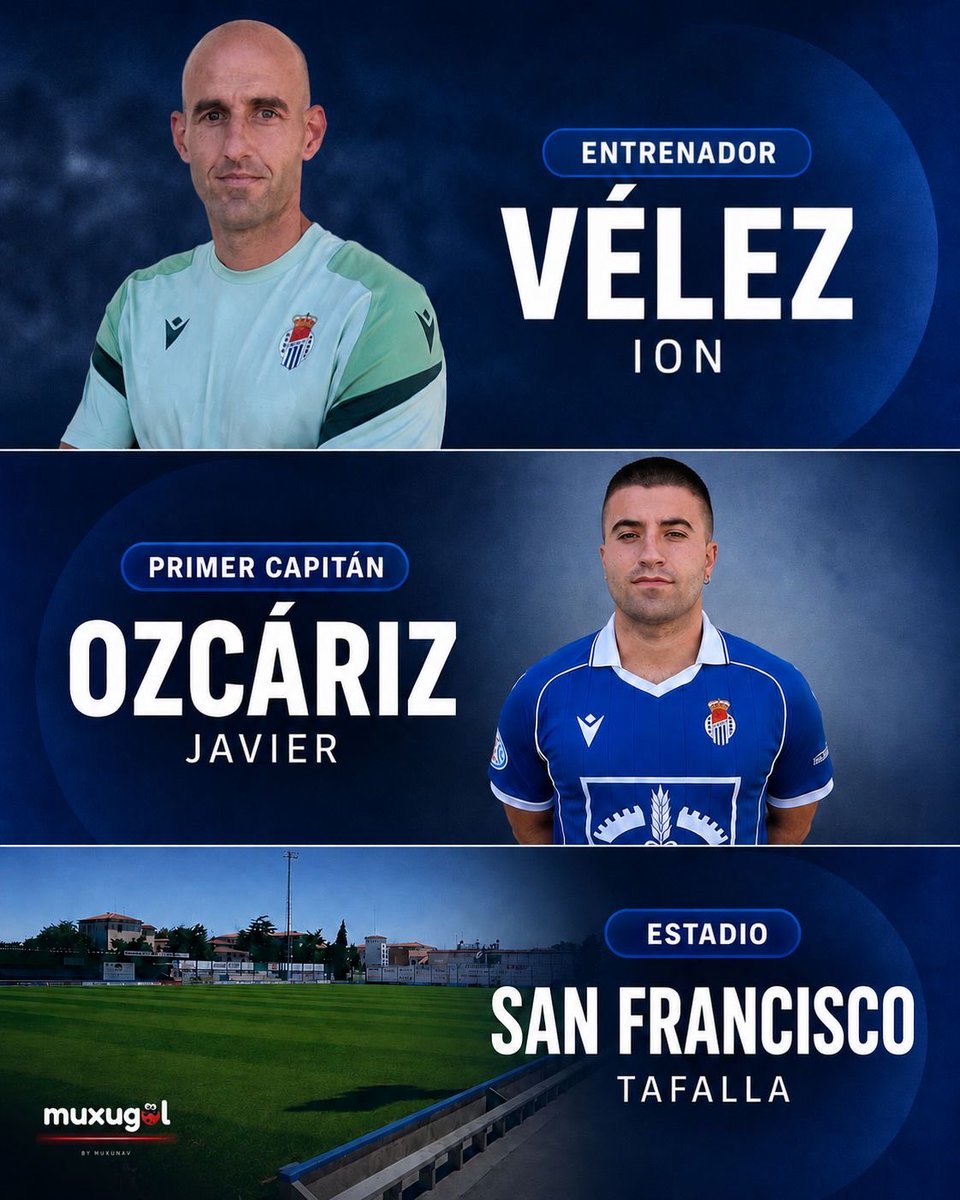 FutbolForal's tweet photo. 𝗣𝗘𝗡̃𝗔 𝗦𝗣𝗢𝗥𝗧 𝟮𝟲-𝟮𝟳 ⚽️✅

Vamos con las presentaciones de los equipos navarros para esta nueva temporada en 𝗦𝗲𝗴𝘂𝗻𝗱𝗮 𝗥𝗙𝗘𝗙 👋🏻

Turno del conjunto tafallés que regresa a la categoría como campeón con Ion Vélez al frente. 

#FutbolForal | #SegundaFederación https://t.co/qOI7P149O4