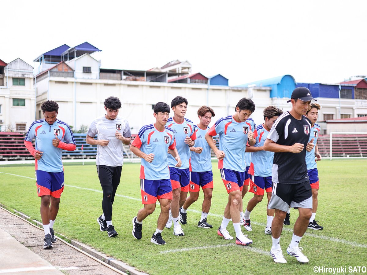 gekisaka's tweet photo. 【写真特集】U-19日本代表、クウェート戦のリカバリー組は軽めの調整(19枚)

https://t.co/UX3yJOpqZR

#サッカー日本代表 #daihyo #AFCU20 #ゲキサカ https://t.co/R6Nltl43oh