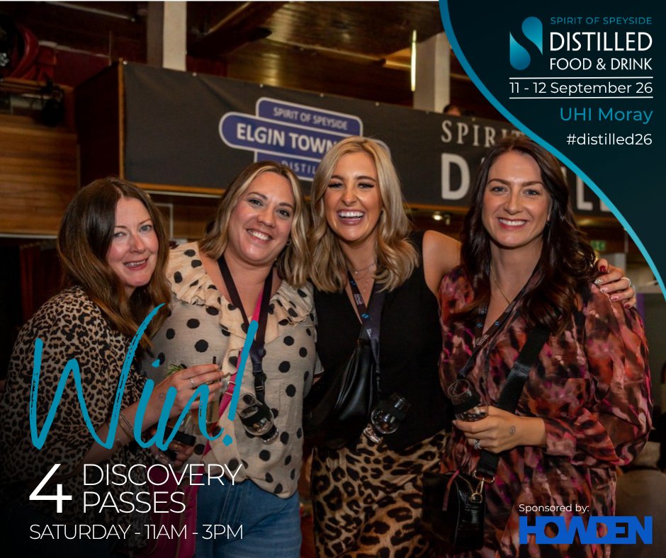 distilledscot's tweet photo. Fancy a Saturday afternoon at #Distilled26, on us? We've 4 Discovery passes to give away for Saturday, 11:00 to 15:00.

Entry via Facebook or Instagram, so head there and leave a comment before midnight on Sunday.

Can't wait for the competition? Tickets: https://t.co/i6XC4jxQuw https://t.co/PT0kj0Pa9R
