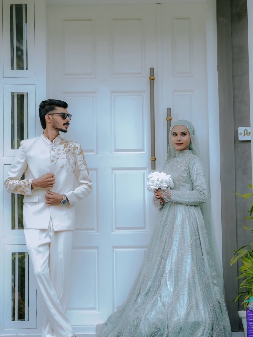 sabahussein1's tweet photo. Bride Nesla on her wedding day! https://t.co/E5OYy0xEFf