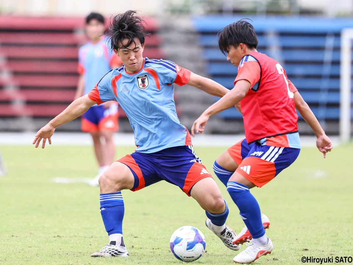 gekisaka's tweet photo. 【写真特集】次戦の活躍目指すU-19日本代表…藤川虎三(福岡)、藤井翔大(横浜FMユース)、藤田明日翔(川崎F U-18)(10枚)

https://t.co/5xCU03wpGN

#サッカー日本代表 #daihyo #AFCU20 #ゲキサカ https://t.co/qzEJ1WZcJp