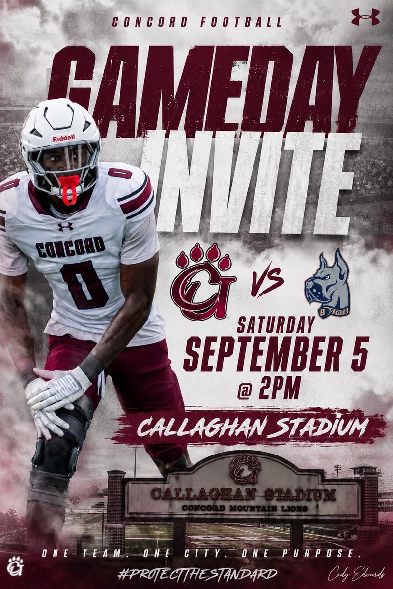 LetraviousWill2's tweet photo. Thanks to Coach @KHOWCU  for the game day invite @ConcordFootball … let’s get to work !! @ash_trojanFB @Alexandriafbrec 
@VanceDaKid @clutchcultureTX @RayJH17 @Reggie23TV @J_Terry11 @CoachDaniels06  @Rylan_Bertram21 @CoachRMatthews @toby_lux  
Coaches come recruit Alexandria https://t.co/J6Y2bIgoEc