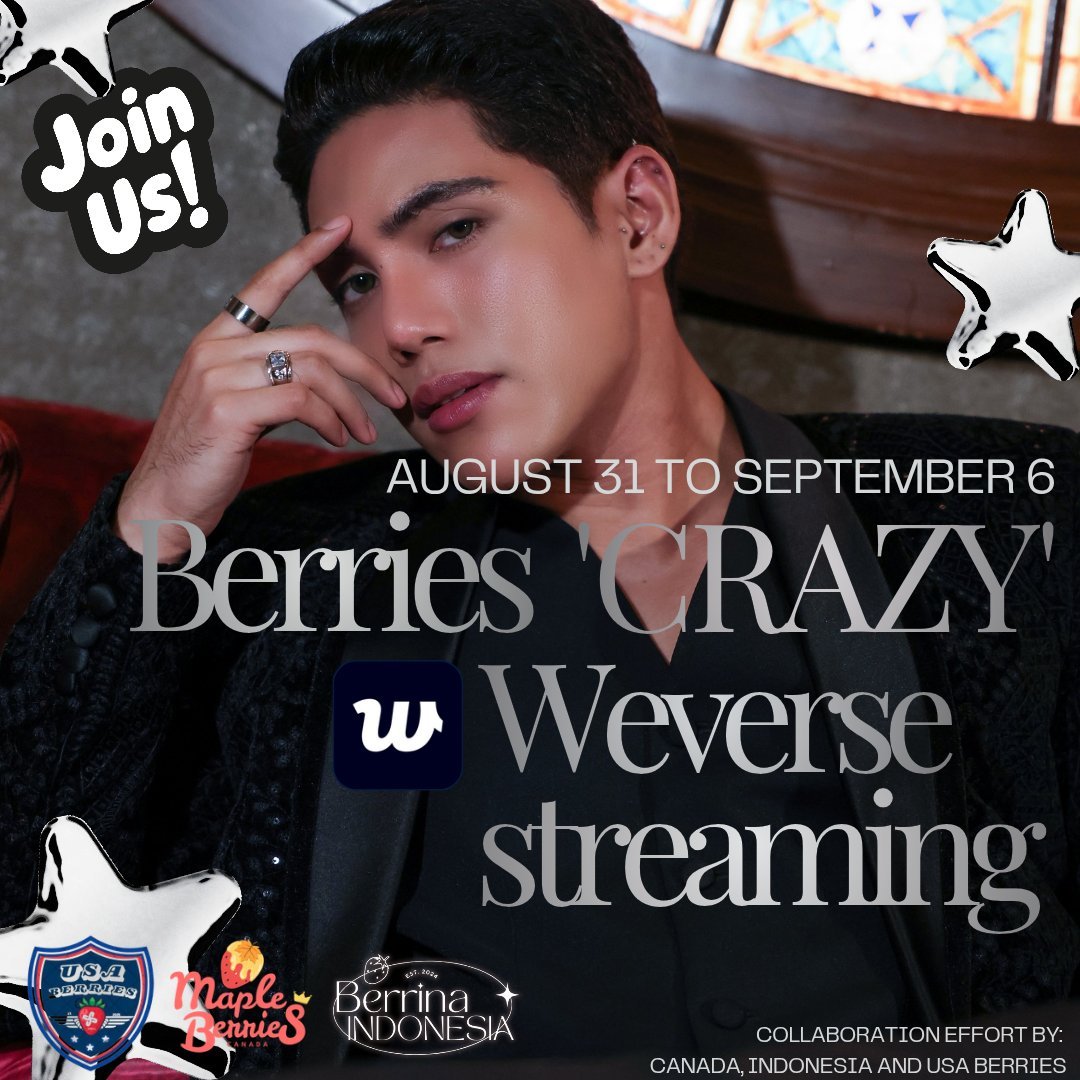 mapleberries_'s tweet photo. 2nd Day Weverse Streaming ‼️

Join us at Weverse for another 3 hours of listening to Stell's Crazy and other hit songs, starting at around 5PM EDT. We will drop the link later. See you there! 🩸

@stellajero_ 
#Stell #StellCrazy
@weverseofficial https://t.co/ifXb6qzOLu