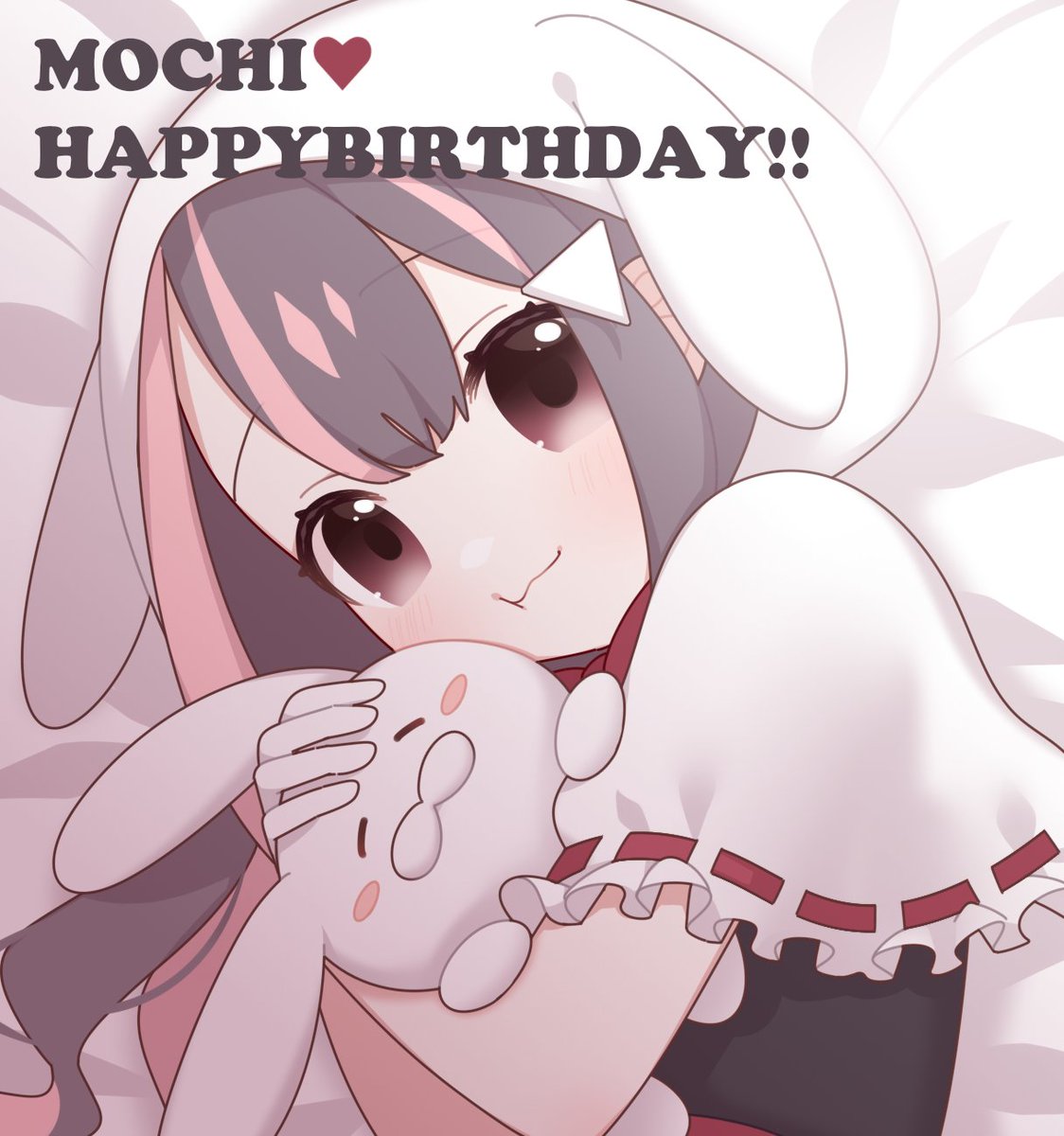 Fuuuu_taroMG's tweet photo. もちお誕生日おめでとう！！！！！
たくさんのことを継続しながらがんばるもちをずっと尊敬しています🥲
どうか楽しく健やかな一年になりますように🐰🍀これからも応援してるよ！！ https://t.co/otWYRiOv3S