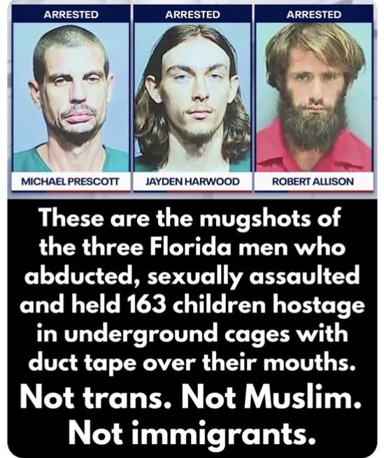 Suzierizzo1's tweet photo. These are the worst of the worst and they’re not immigrants,trans or Muslims. What should their sentence be if found guilty? https://t.co/yw328Z4HSX