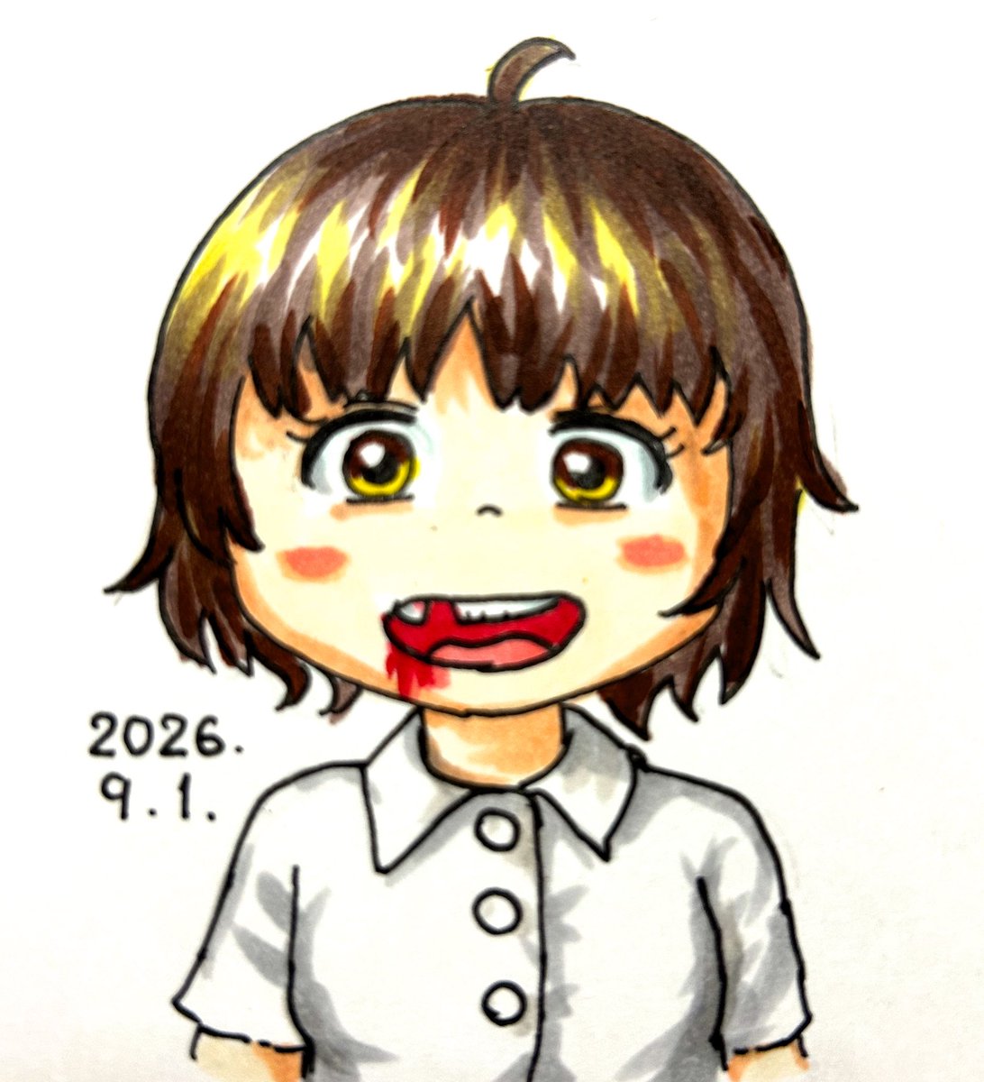 Toshietti's tweet photo. （きのうは）歯科に行ってきたのです https://t.co/087zm6KMhr