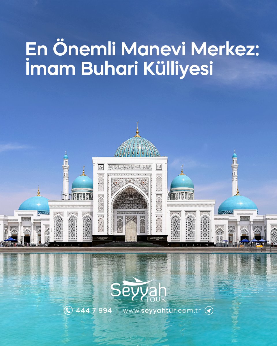 seyyahturtr's tweet photo. 🇺🇿 Özbekistan’ın En’leriyle tanışmaya hazır mısınız?
Semerkant’ın ihtişamlı Registan Meydanı’ndan Buhara’nın köklü ilim mirasına, İmam Buhari Külliyesi’nden Gur-i Emir Türbesi’ne…
Özbekistan; tarih, medeniyet ve manevi mirasın aynı coğrafyada buluştuğu eşsiz bir rota.
Peki sizce Özbekistan’ın en’i hangisi?
Bölüm 2’de keşfetmeye devam ediyoruz.
Seyyah Turizm ile geçmişin izinde, yeni keşiflere… 🇺🇿

📍 Ayrıntılı bilgi ve kayıt için:
📞 444 7 994
🌐 https://t.co/obt9Y2lpwp