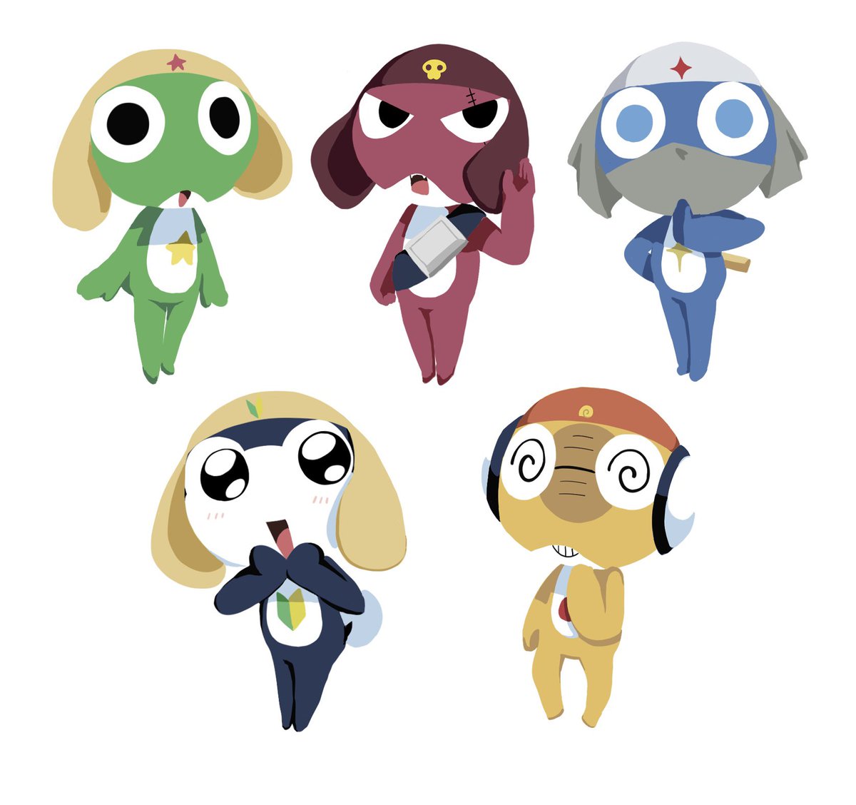 mmm__onz3's tweet photo. 全員描けた‼️🐸 https://t.co/dMqHwzq9Ms