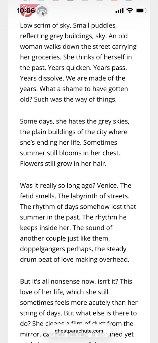 andrewbertaina's tweet photo. I have a new short piece up @GhostParachute.

Link in reply https://t.co/7qRYVQQ42O