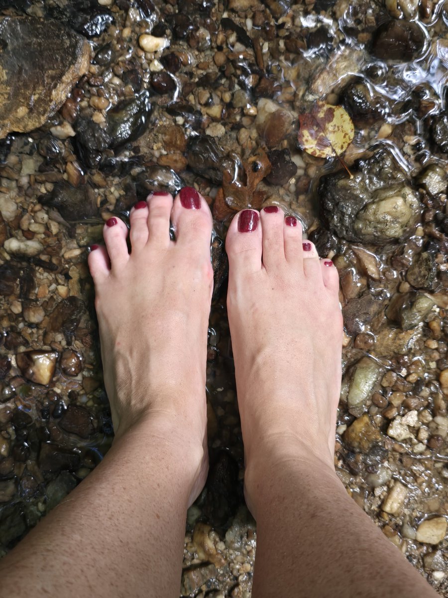 TipToeBlissfun's tweet photo. Afternoon at the creek!!
#feetfetısh #feetfinder #feet #onlyfans https://t.co/agBXsr17RB
