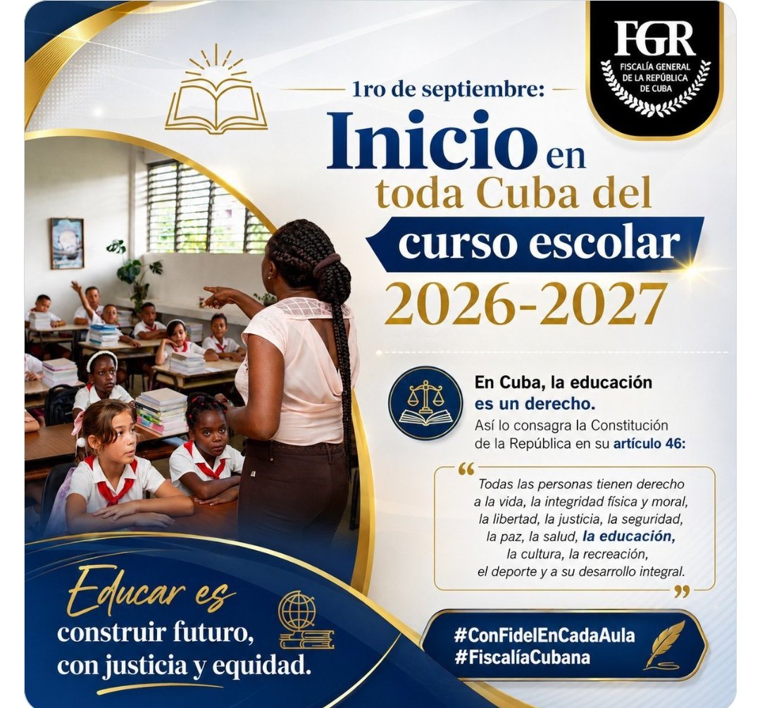 CruzNidia88154's tweet photo. #BMCEnBelice
Juan Gualberto Gómez en Belmopán 
Hoy 1 de septiembre es el Inicio del Curso escolar 2026-2027
#CubaEsSalud https://t.co/aUxHZkeaEZ