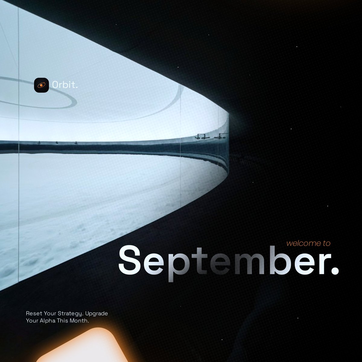 theorbit01's tweet photo. It’s time to Orbit into September 

Let’s do great things shall we 🟧 https://t.co/IWyNoC2tCY