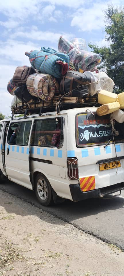 M_Kananura's tweet photo. Police in Kasese have taken Nderu Paul the driver of motor vehicle UAZ 648P, Toyota Hiace to court.
He was intercepted by traffic @PoliceUg  while carrying excess passengers, dangerous loading and driving under the influence of alcohol.
He has been charged with the respective traffic offenses & will face the law.
We continue to caution motorists especially public transport operators against overloading, dangerous loading & driving under the influence of alcohol.
Your passengers' lives are in your hands. #Drive #responsibly